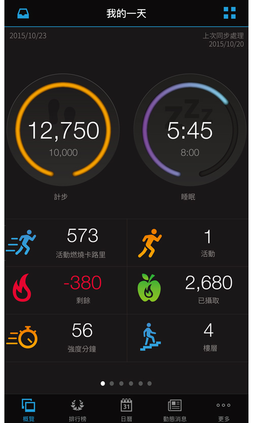 garmin vivosmart hr (都市蓝)腕式心率gps智慧手环