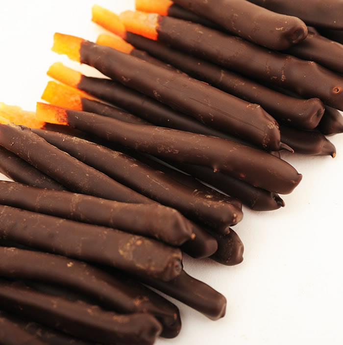 巧克力 幸福可可 橘条手工巧克力(66%)(法式甜点心客制化甜点糕点圣诞